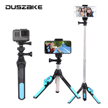 DUSZAKE Selfie Stick Bluetooth Tripod For Xiaomi Wireless Monopod For Phone Mini Selfie Stick Bluetooth Tripod For iPhone Xiaomi 2024 - buy cheap