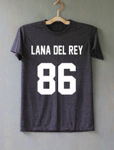 Футболка Lana Del Rey, футболка унисекс большого размера и Colors-A076 2024 - купить недорого