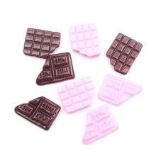 LF 20Pcs Mixed Resin Chocolate Decoration Crafts Flatback Cabochon Embellishments For Scrapbooking Kawaii Cute Diy Accessories 2024 - buy cheap