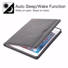 Capa empresarial para ipad air 2, capa magnética com função de despertar e dormir automático para ipad air 2, air 2, a1566, a1567 2024 - compre barato