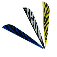 100 pcs 3 inch Archery Vane Stripes StreamlineTPU Vane Flecthing for Archery Bow Arrow Hunting 3 Colors 2024 - buy cheap