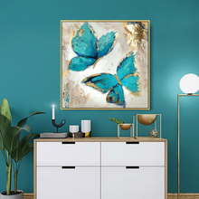 Diamond Embroidery Mosaic Painting Cross Stitch Full Double Butterflies Oil Painting Simple Modern DIY 5D Sale Decoration Gift 2024 - buy cheap