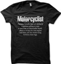 Tops Summer Cool Funny T-Shirt Aprilia RSV4 Racer Inspired Motorcyclist Biker Black Cotton T-shirt 01187 Print T Shirt Men 2024 - buy cheap