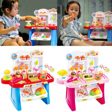 Brinquedos giratórios para crianças, conjunto de brinquedos para presente de natal mini supermercado caixa registro pos 34 pçs 2024 - compre barato
