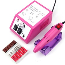 Broca elétrica para manicure, 20000rpm, remoção de cutículas, com fresa, conjunto de brocas para pedicure, máquina para nail art 2024 - compre barato