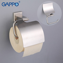 GAPPO Paper Holders Cover roll Toilet Paper holders Stainless Steel Roll Paper Hanger with Cover Bathroom Accessories Wall Mount 2024 - buy cheap