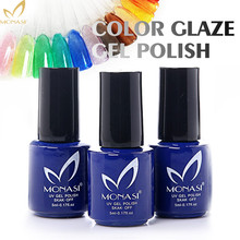 Monasi New Arrivals Glaze UV Gel Gel Polish 5ml Top Coat Base UV Gel Acrylic Nail Art Polish Gloss Seal Glaze Faster Primer 2024 - buy cheap