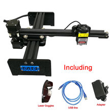 Desktop laser machine DIY arm robot 2417 DIY cnc engraving machine carving lable with 500mw 1000mw 2.5W 5.5W 10W laser head 2024 - buy cheap