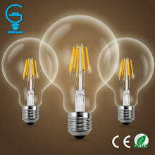 220V Decorative Incandescent Bulb E27 Antique Vintage Retro Edison Light 3W 4W 6W 7W 8W LED Filament Bulb Lamp G80 G95 G125 T30 2024 - buy cheap