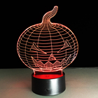 Abóbora de mesa 3d colorida para crianças, crianças, presente de aniversário, usb, iluminação para decoração de casa, com 7 cores - foto 2026 Abóbora de mesa 3d colorida para crianças, crianças, presente de aniversário, usb, iluminação para decoração de casa, com 7 cores - foto 2026