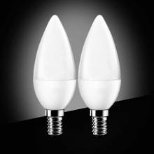 Led Candle Bulb E14 2835SMD LED Candle Light Bulb Lamp 6W E14 AC220V 230V 240V Led Candle Lamp Ampoule 10PCS/Lot 2024 - buy cheap