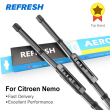 REFRESH Щетки стеклоочистителя для Citroen Nemo Fit Bayonet Arms 2008 2009 2010 2011 2012 2013 2024 - купить недорого