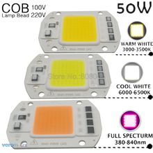 SMD COB Spotlight AC 110 V 220 V Lâmpada LED Chip de DN Inteligente IC 50 W de Poupança de Energia Da Lâmpada Ao Ar Livre Branco Quente Branco Espectro Completo cores 2024 - compre barato