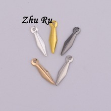 ZHU RU-Lote de 20 unidades de 12x2,8mm con forma de arma y pinchos, suministros para hacer cuentas, DIY, herramientas de joyería hecha a mano para collar 2024 - compra barato