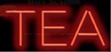 Café chá café sinal de néon tubos de vidro barra de luz clube cerveja personalizado neon sinais lâmpadas loja decoração para casa sinalização 17 "x 14" 2024 - compre barato