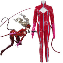 Persona 5 Anne Takamaki Panther Red Jumpsuits Bodysuit Tights Uniform Outfit Games Cosplay Costumes 2024 - buy cheap