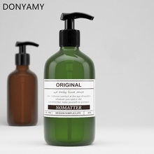 DONYAMY 1pc 500ml PET Round Lotion Press Shampoo Bottle Liquid Soap Dispensers 2024 - buy cheap