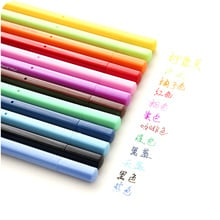 12 color gel pen Molang diary school pens for signature writing drawing 0.5mm ballpoint lapices Stationery Office supplies 6985 2024 - buy cheap