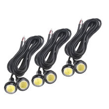 EE support 6Pcs 10W/12V Eagle Eye White LED Car Tail Rear Lights Auto Daytime Running Lights DRL Bulb Motor Car Styling 2024 - buy cheap