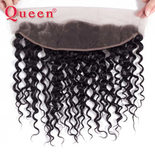 Натуральные волнистые волосы Remy, 13X4, с кружевной фронтальной застежкой 2024 - купить недорого