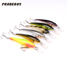 6pcs/lot Fishing Wobblers 6 Colors Fishing Lure 3.07"-7.8cm/0.12oz-3.43g Fishing Bait Minnow Fishing Tackle 2024 - buy cheap