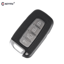 KEYYOU Replacement Remote Car Key For Hyundai Genesis Coupe Sonata Keyless Entry Remote Fob Transmitter Smart Key 4 Buttons 2024 - buy cheap