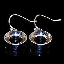 DIY Interchangeable Hook Earring Round Dangle With Earring Hook For DIY Snap Charm Kameleon Earring 2024 - buy cheap