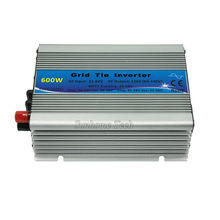 Micro inversor mppt de onda senoidal pura, 600w, 10.5-28v ou 22-60v dc para 230v ac, inversor solar grid tie ce, frete grátis 2024 - compre barato