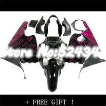 Nn-2001 2000 Ninja ZX-12R Fairing Kit Black Red Flame for KAWASAKI ZX12R 2000 2001 2000-2001 ZX-12R ZX 12R 00 01 00-01 ABS Fair 2024 - buy cheap