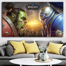 Mundo de Warcrafts-carteles sobre lienzo para pared, impresiones de pintura, imágenes de pared para oficina, sala de estar, decoración del hogar 2024 - compra barato