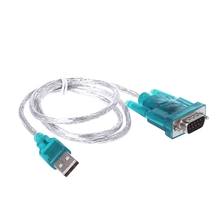 Convertidor de 1 M, adaptador USB a puerto Serial RS232, 9 pines DB9 de Cable, puerto COM Serial 2024 - compra barato