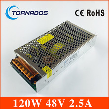 120W 48V 2.5A Single Output Switching power supply 48V DC for LED Strip light AC to DC LED Driver S-120-48 2024 - buy cheap