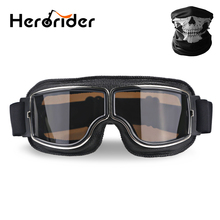 Universal UV Protection Retro Vintage Motorcycle Goggles Motorbike Scooter Glasses For Bike Motor Sunglasses 2024 - buy cheap