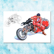 Akira Red Fighting Hot Anime Movie Art Silk Poster Canvas Print 13x20 24x36 Inch-001 2024 - buy cheap
