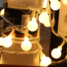 10m 100 led 5m 40 led ao ar livre bola led string luzes de natal lâmpada festa de casamento do feriado decoração 220v à prova dwaterproof água ip44
