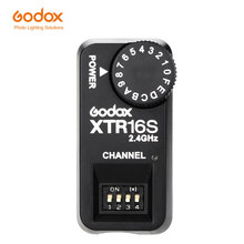 Godox 16 Channels XTR-16S Remote 2.4G Wireless Power-control Flash Trigger Receiver for V860 V850 2024 - buy cheap