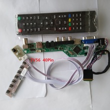 Kit para lp156wh2 (tl) (qa) 15.6 "controlador placa driver painel de tela remoto vga lcd led 1366x768 hdmi-compatível 40pin lvds tv av 2024 - compre barato