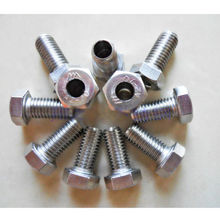 Tornillo de cabeza hexagonal de acero inoxidable M8 M10, lámpara con agujero, pernos de 10mm-50mm de longitud 2024 - compra barato