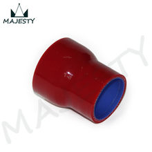 2" to 2.5" Straight Reducer Silicone Turbo Hose Coupler 51mm - 64mm red 2024 - buy cheap