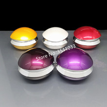 10PCS 30g Acrylic Cute Egg Oval Shape Cream Jar Plastic Gift Packaging Cosmetic Container Cream Jar Yellow Purple White Red 30ml 2024 - buy cheap