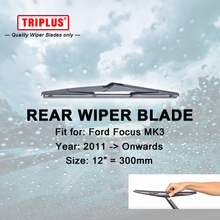 Rear Wiper Blade for Ford Focus MK3 (2011-Onwards) 1pc 12" 300mm,Car Rear Windscreen Wipers,Back Window Windshield Wiper Blades 2024 - buy cheap