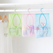 1PCS Organizer With Hanging Hook  Kitchen Bathroom Hanging Bag Hanging Storage Bag Clothespin Mesh Bag 22cm*37cm 2024 - buy cheap