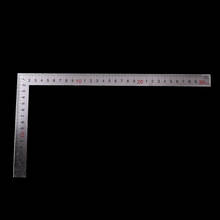 Stainless Steel Metal Straight Ruler Ruler Tool  90 Degree Angle Metric Try Mitre Square Ruler Measuring Tool 2024 - buy cheap