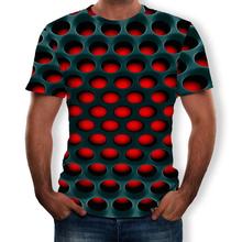 Camiseta masculina casual com mangas curtas, camiseta de marca de alta qualidade com estampa 3d de gola redonda, camiseta para homens e mulheres 2024 - compre barato