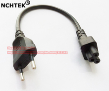 NCHTEK Europe 2pin Male to IEC320 C5 3pin Female Cord for Notebook Power Supply,C5 Micky Power Adapter Cable/Free shipping/15PCS 2024 - buy cheap