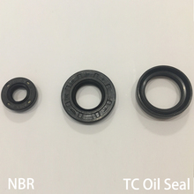Sello de aceite de esqueleto de eje Radial, sello de nitrilo NBR, resorte de dos labios, Junta TC, 25x48x7/8, 25x48x7/8, 25x50x7/8/10/12, 25x50x7/10/12 2024 - compra barato