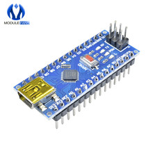 5 шт. CH340 G CH340G NANO V3.0 Atmega328 ATmega328P модуль для Arduino 5 в 16 м плата драйвера Micro Controller Mini USB 2024 - купить недорого