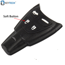 OkeyTech-carcasa de repuesto para coche, 4 botones suaves, para SAAB 9-3 9-5, 2003, 2004, 2005, 2006, 2007, 2008, 2009, 2010 2024 - compra barato