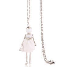fashion jewelry women's big choker white pendant & necklace handmade bohemian classic long chain necklace free shipping collars 2024 - buy cheap