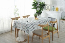 Mylb estilo nórdico simples cactus bonsai toalhas de mesa poliéster à prova dwaterproof água mesa bege decoração da sua casa retangular mesa jantar 2024 - compre barato